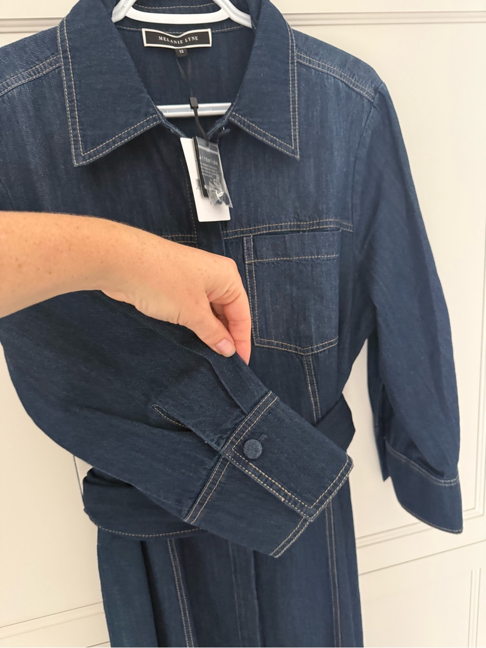 Melanie Lyne denim dress - Picture 5 of 12